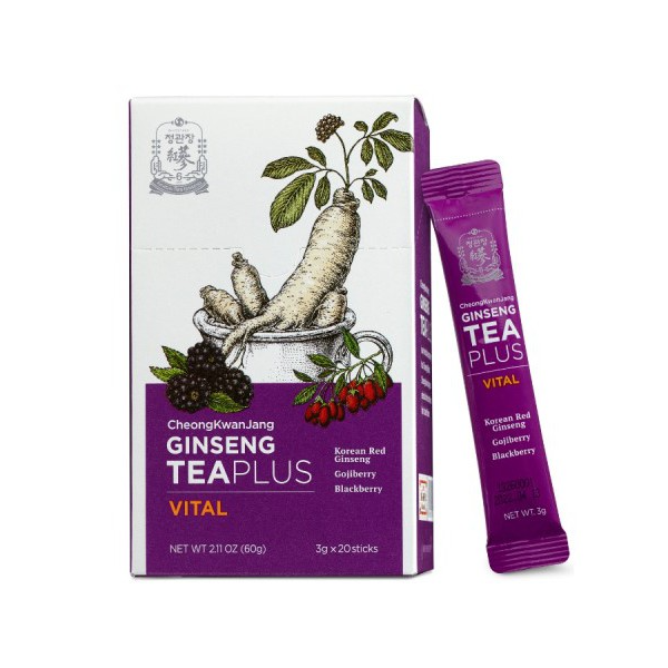 CheongKwanJang Korean Red Ginseng Tea Plus Vital 3g*20