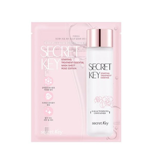 Secret Key Starting Treatment Essential Mask Sheet Rose Edition (30g x 1pc)