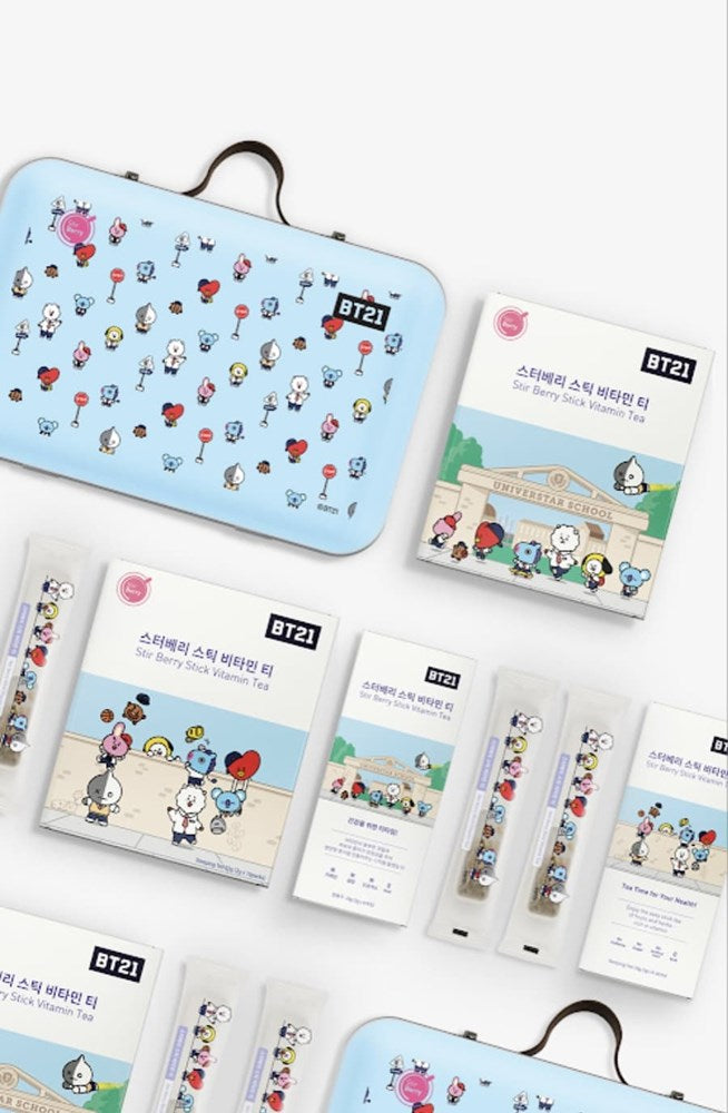 BT21 Stir Berry Stick Vitamin Tea Special Edition (Tinbag)